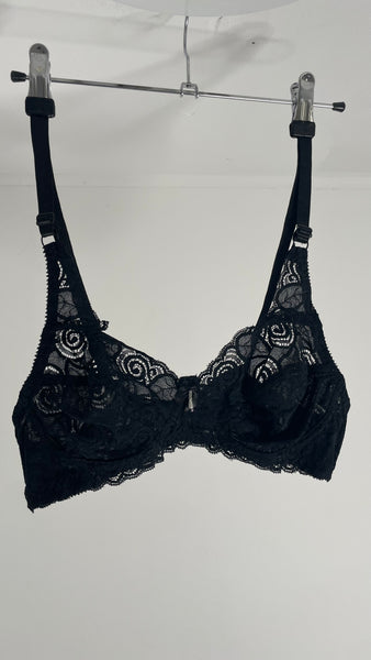 Pearl Lace Bra M/L