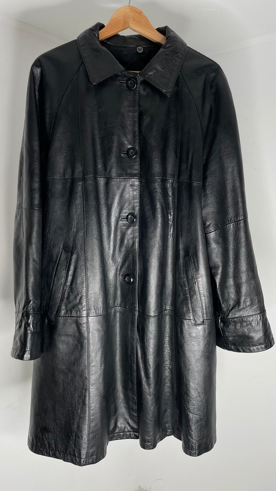 Baggy Leather Jacket IT50