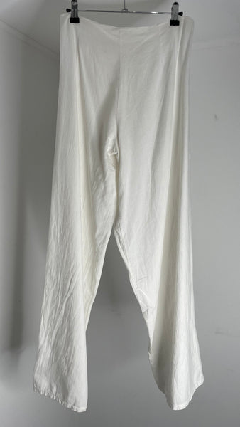 Linen Wrap Pants L