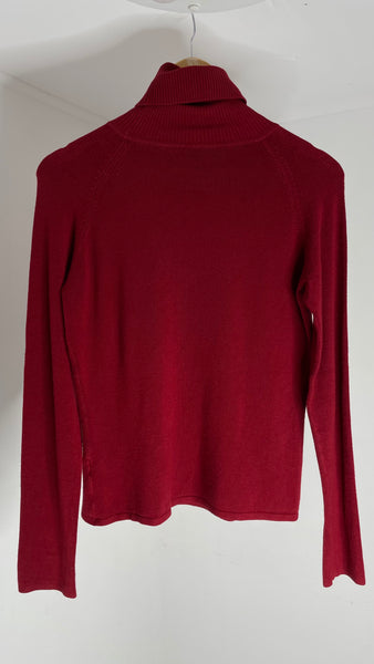 Stretch Red Turtle Top M