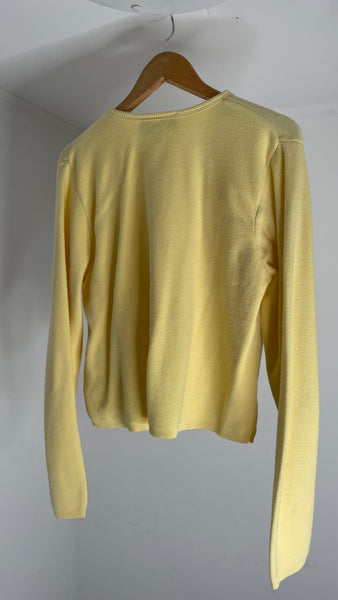 Absolutely Canary Cardigan M