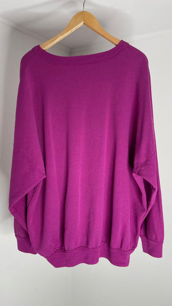 Berry Oversized Sweatshirt XL