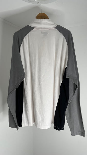 Scorp Grey Zip Shirt XL