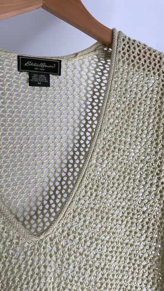 Green Holes Sweater M