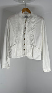 Sugar White Button Top M