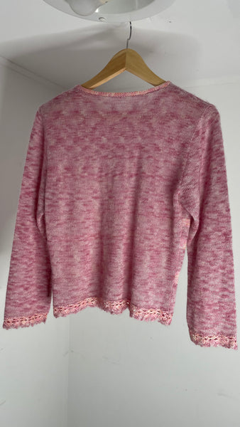 Blush Mohair Sweater S/M