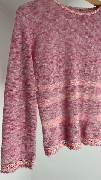 Blush Mohair Sweater S/M