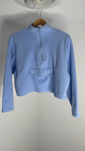 Blue Crop Fleece L