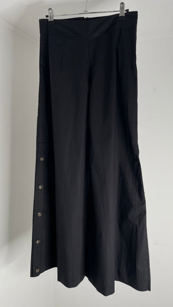 Wide Button Pants M