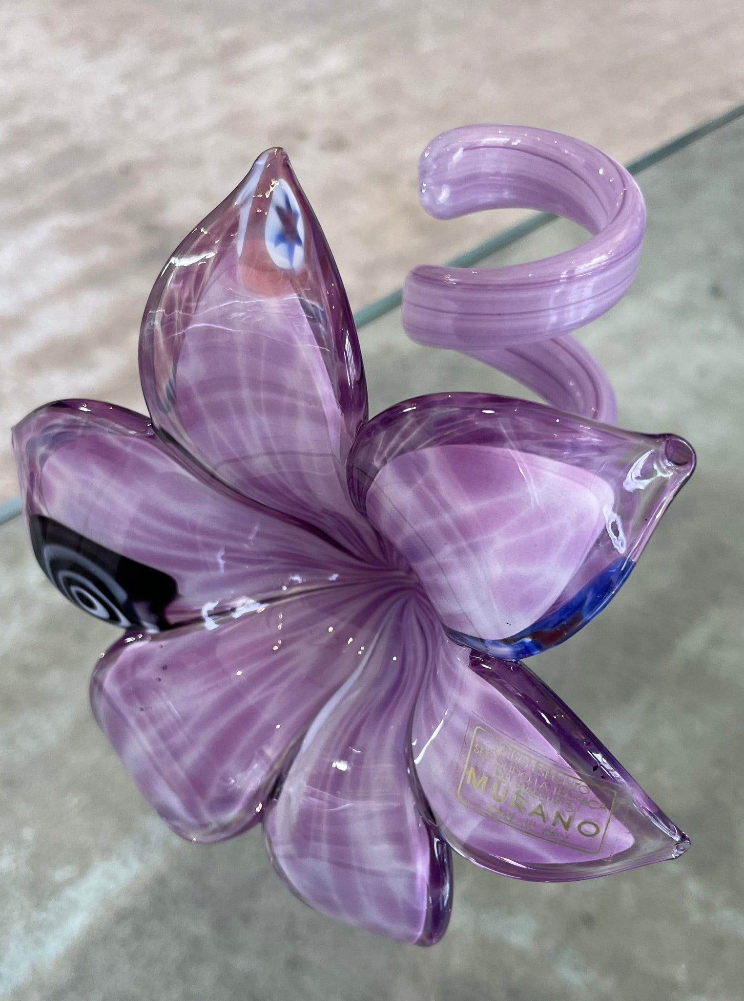 Murano Lilac Flower