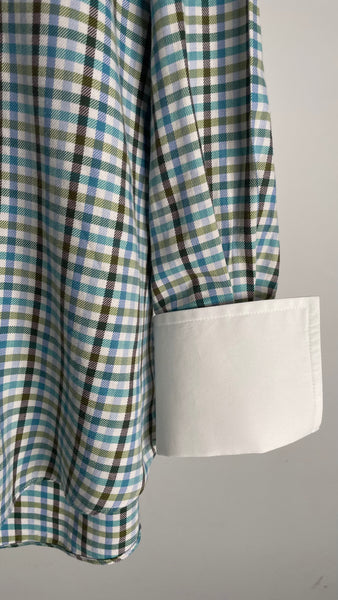 VITA Extend Cuff Shirt Green M/L