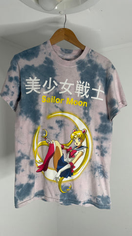 Sailor Moon Tie-dye T-shirt S