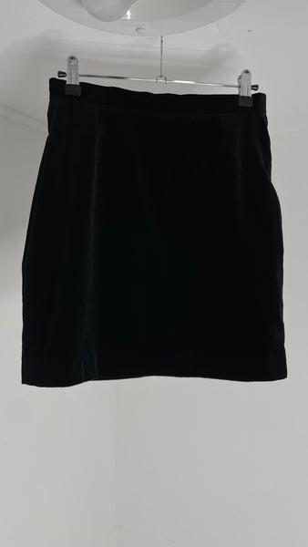 Velvet Mini Skirt EU38