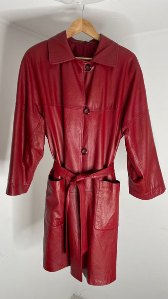 Cherry Leather Jacket M/L