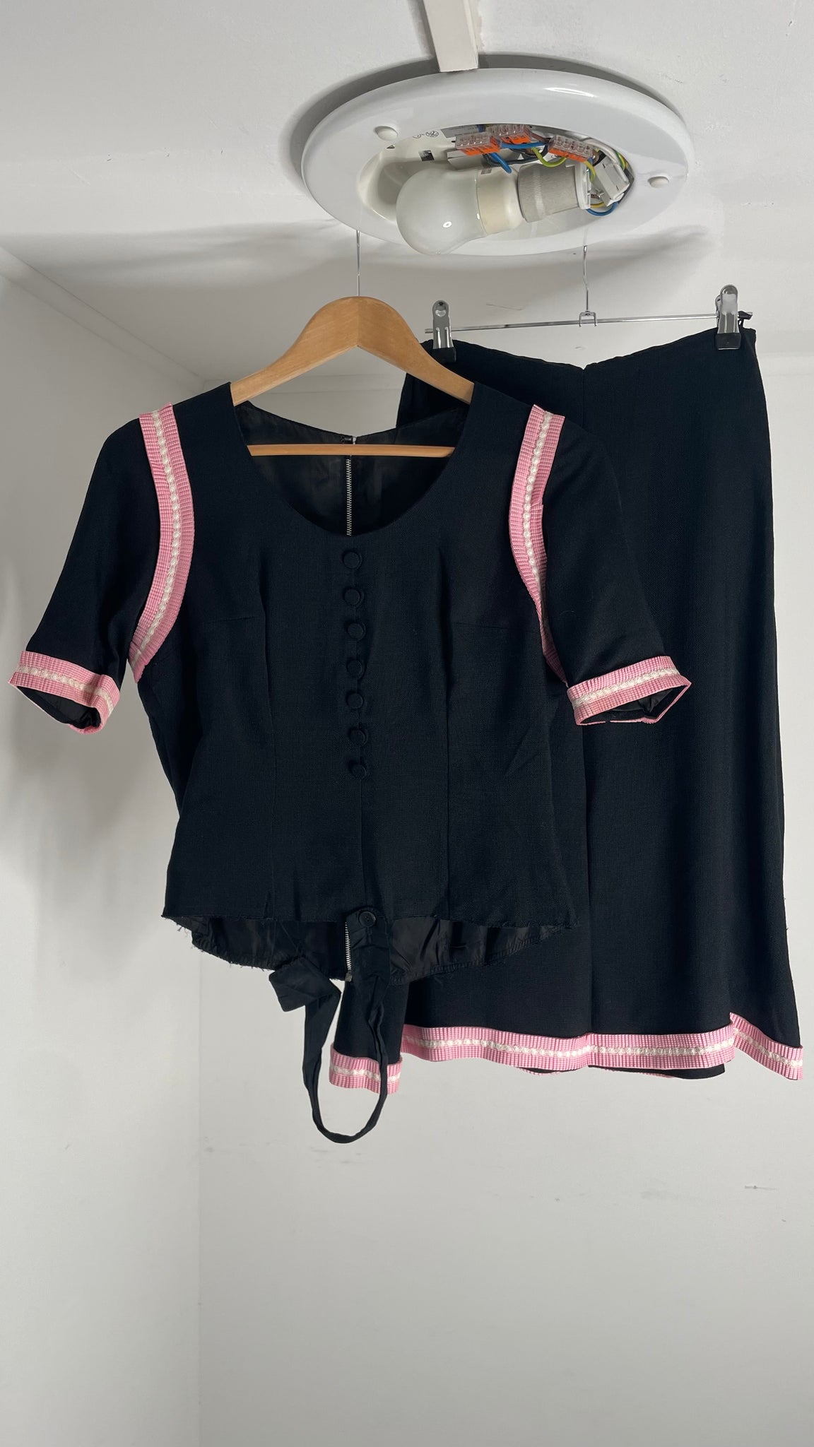 Pink Fit Suit M