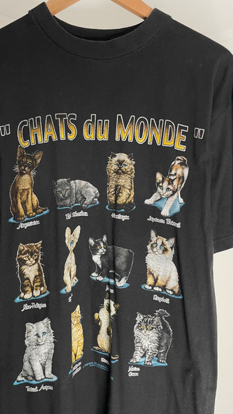 Chats du Monde Tee L