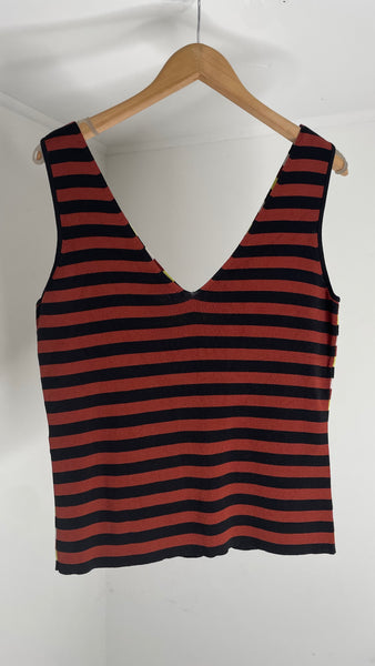 Uterqüe Stripe Top M