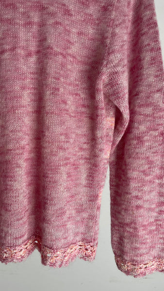 Blush Mohair Sweater S/M