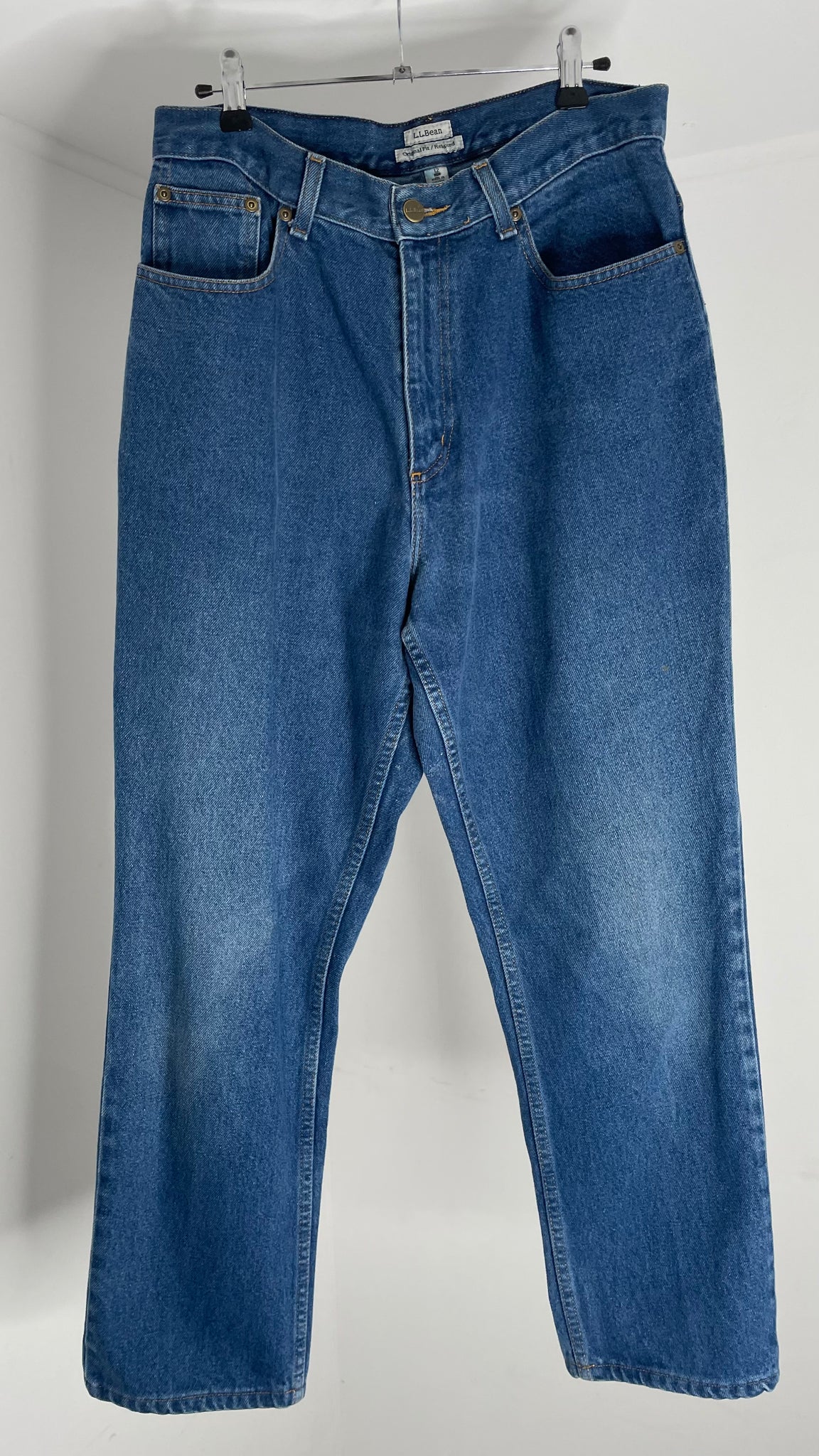 LLBean Relaxed Jeans M/L