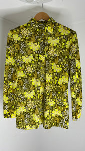 Neon Flowers Top L