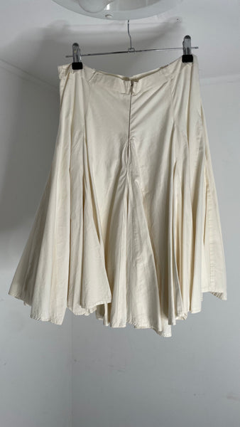Tension Cotton Skirt S