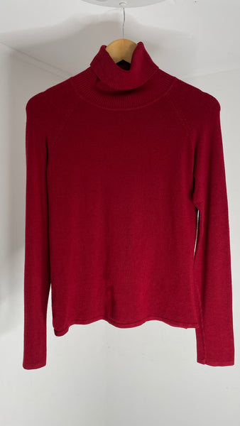 Stretch Red Turtle Top M