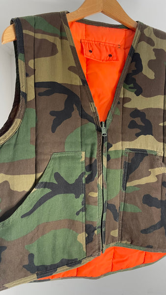 Camouflage Orange Vest L