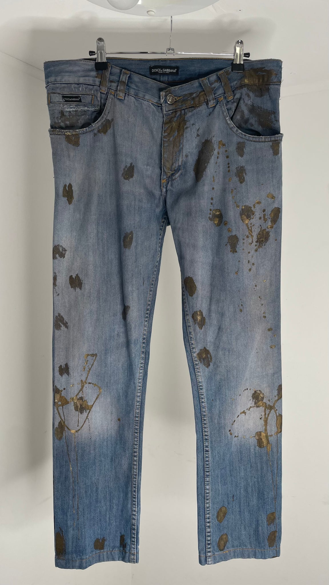 D&G Gold Pants W32