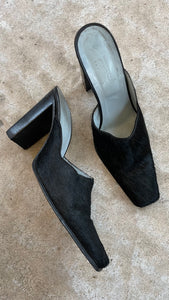 Pony Fur Mules 38