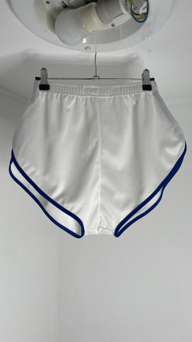 White Blue Hot Shorts S/M