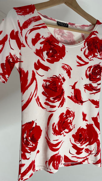 Red Rose Shirt M