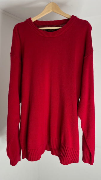 Eddie Bauer Red Sweater XL