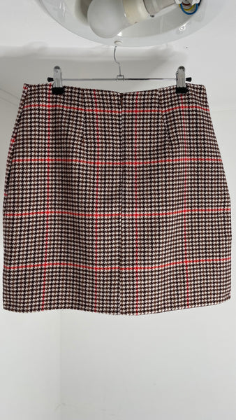 Houndstooth Skirt L