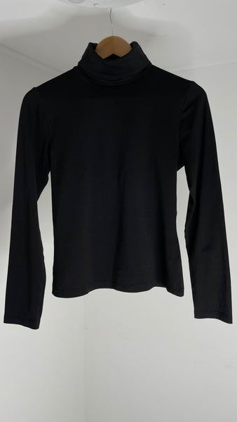 Black Lined Turtle Top L