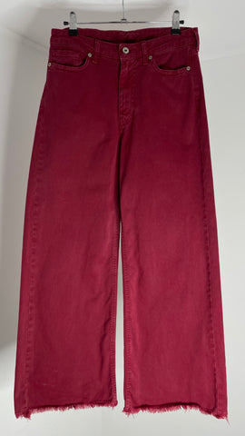 Berry Wide Jeans S