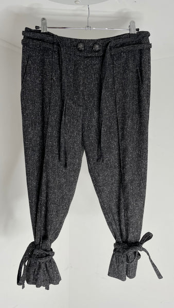 Charcoal Capri Pants 36