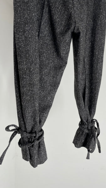 Charcoal Capri Pants 36