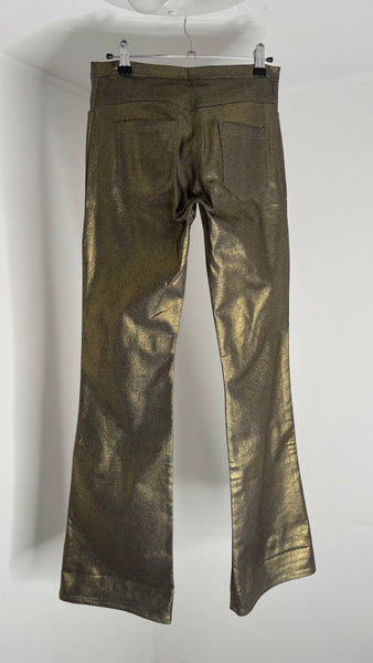 Denny Rose Gold Pants L