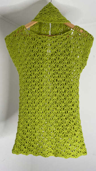 Lime Knit Top Set O/S