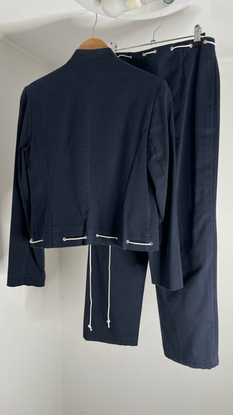 Porcini Navy Suit M