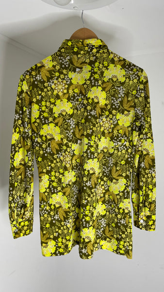 Neon Flowers Top L