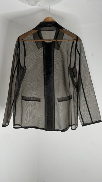 Alberta Ferretti Mesh Jacket L