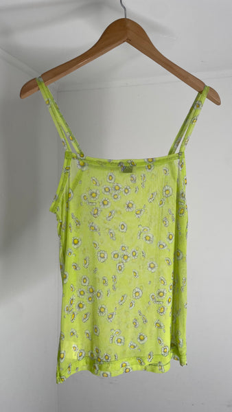 D&G Green Flowers Top S