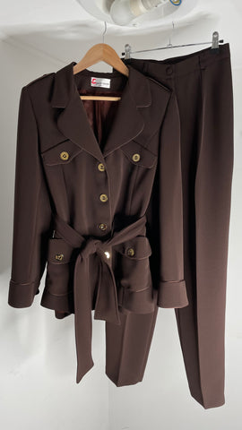 Brown Gold Suit FR42