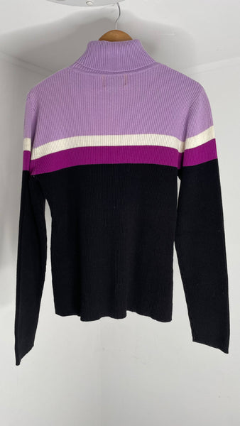 Purple Layers Turtle Top M