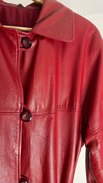 Cherry Leather Jacket M/L