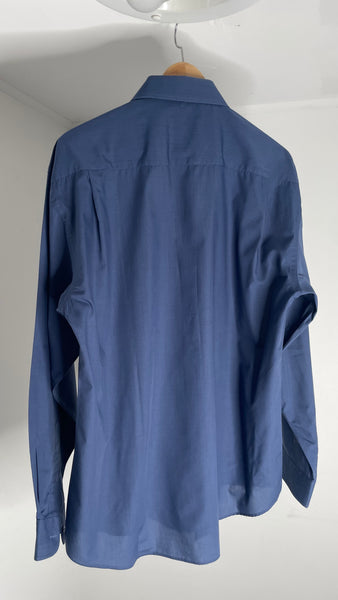 Deep Blues Button Top XL