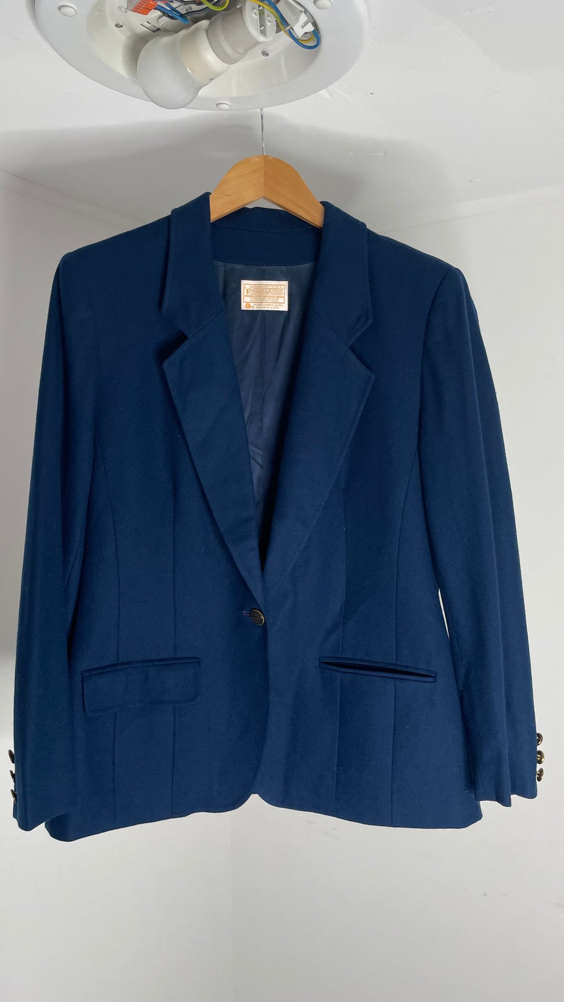 Pendleton Blue Blazer M