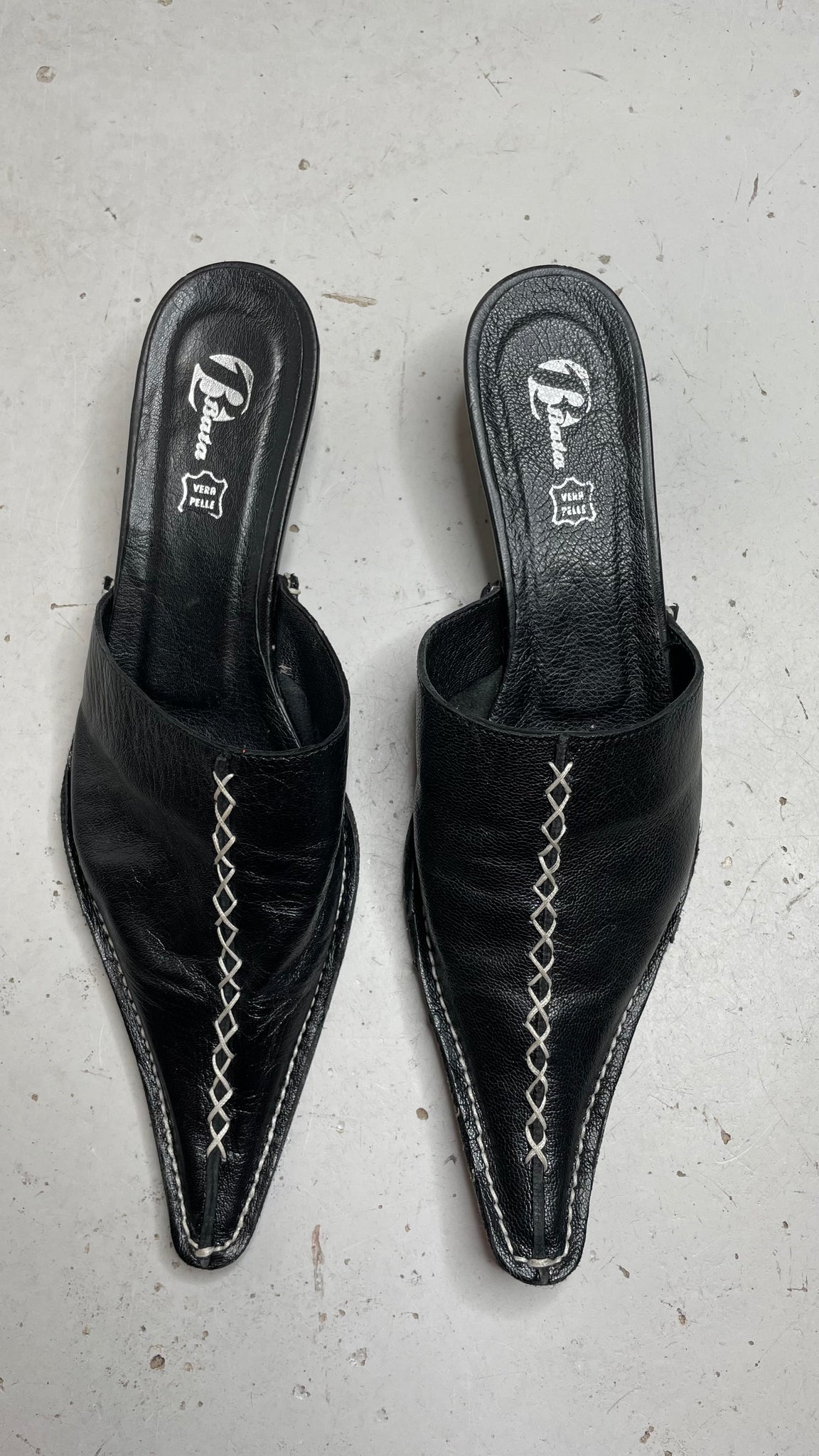 Thread Black Mules 38