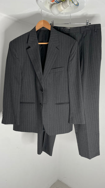 Chaps Pinstripe Suit 40S